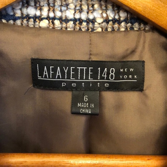 Lafayette 148 women’s wool blend blazer jacket 6 - Picture 2 of 5